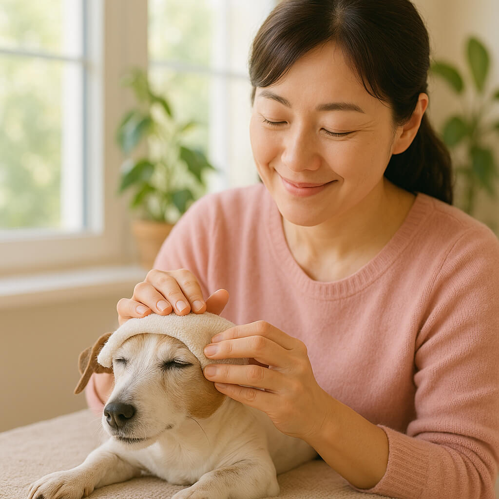 犬の白内障、眼圧